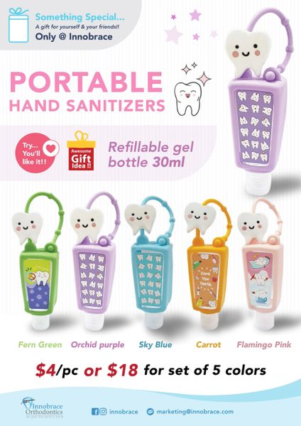 Refillable Hand Sanitizer Bottle 30ml (5pcs/Pk)