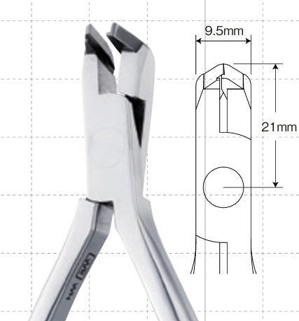 30-550SL Distal End Safety Cutter- Slim (Long Handle)