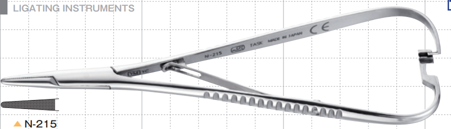 Mathieu Needle Holder. Length: 155mm
