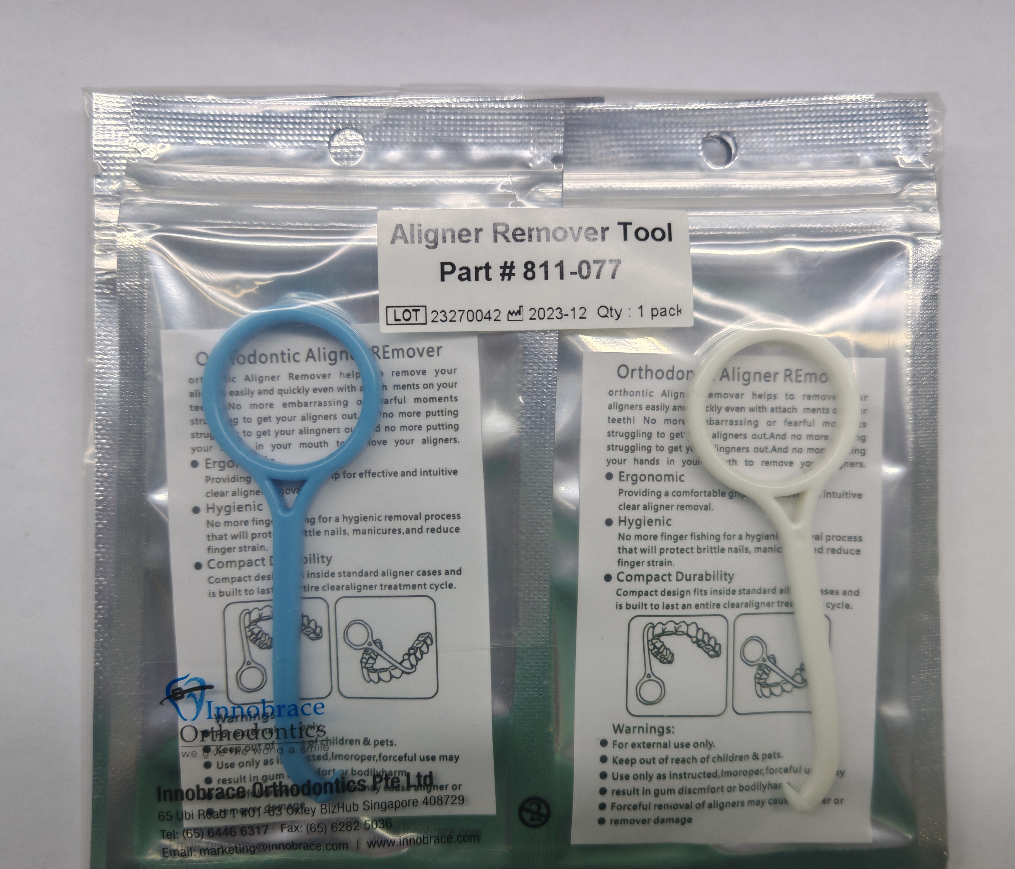 Aligner Removal Tool (6pcs/pk) - Assorted Colors