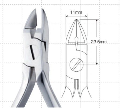 60-605 Pin & Ligature Cutter - Miniature